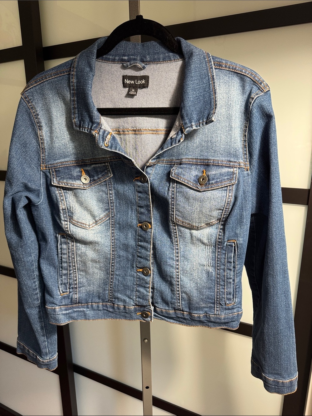 New Look Blue Washed Denim Jacket